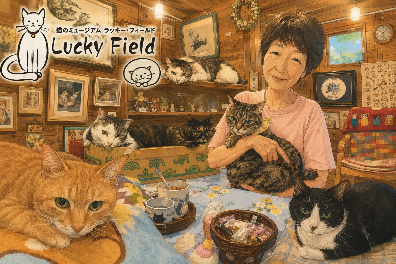 Cat Museum Lucky Field